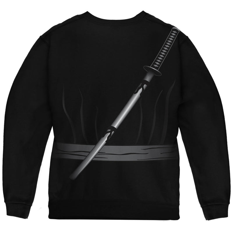 Halloween Costume Ninja Assassin Costume Black Youth Sweatshirt Youth Sweatshirts Old Glory