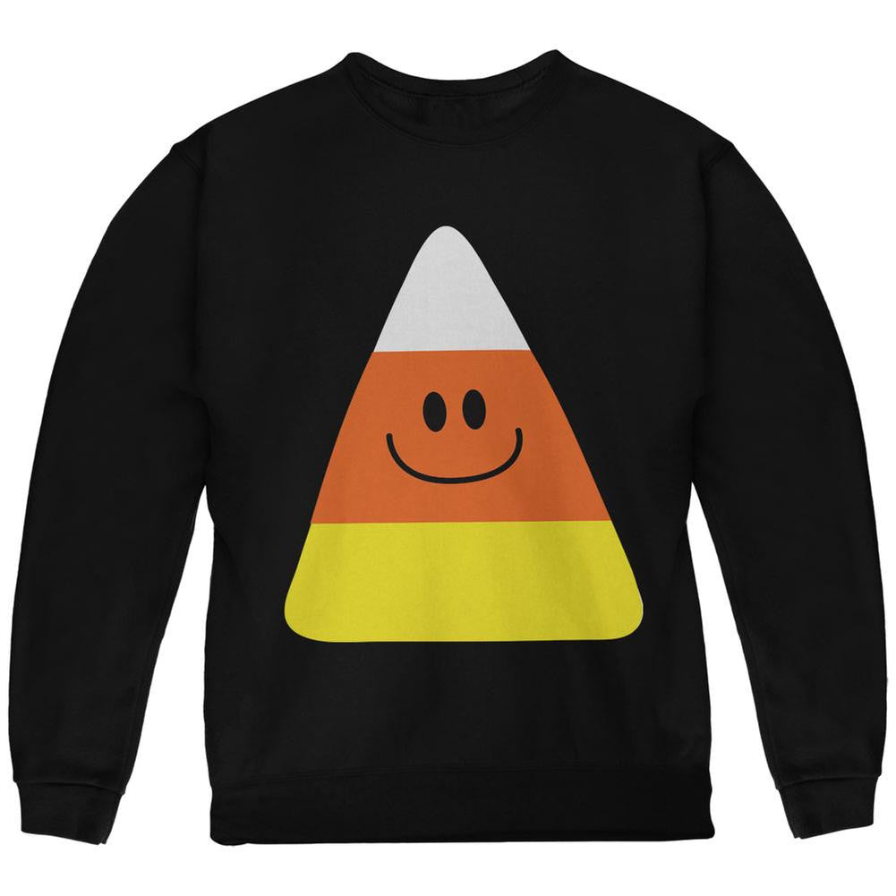 Halloween Candy Corn Costume Black Youth Sweatshirt Youth Sweatshirts Old Glory