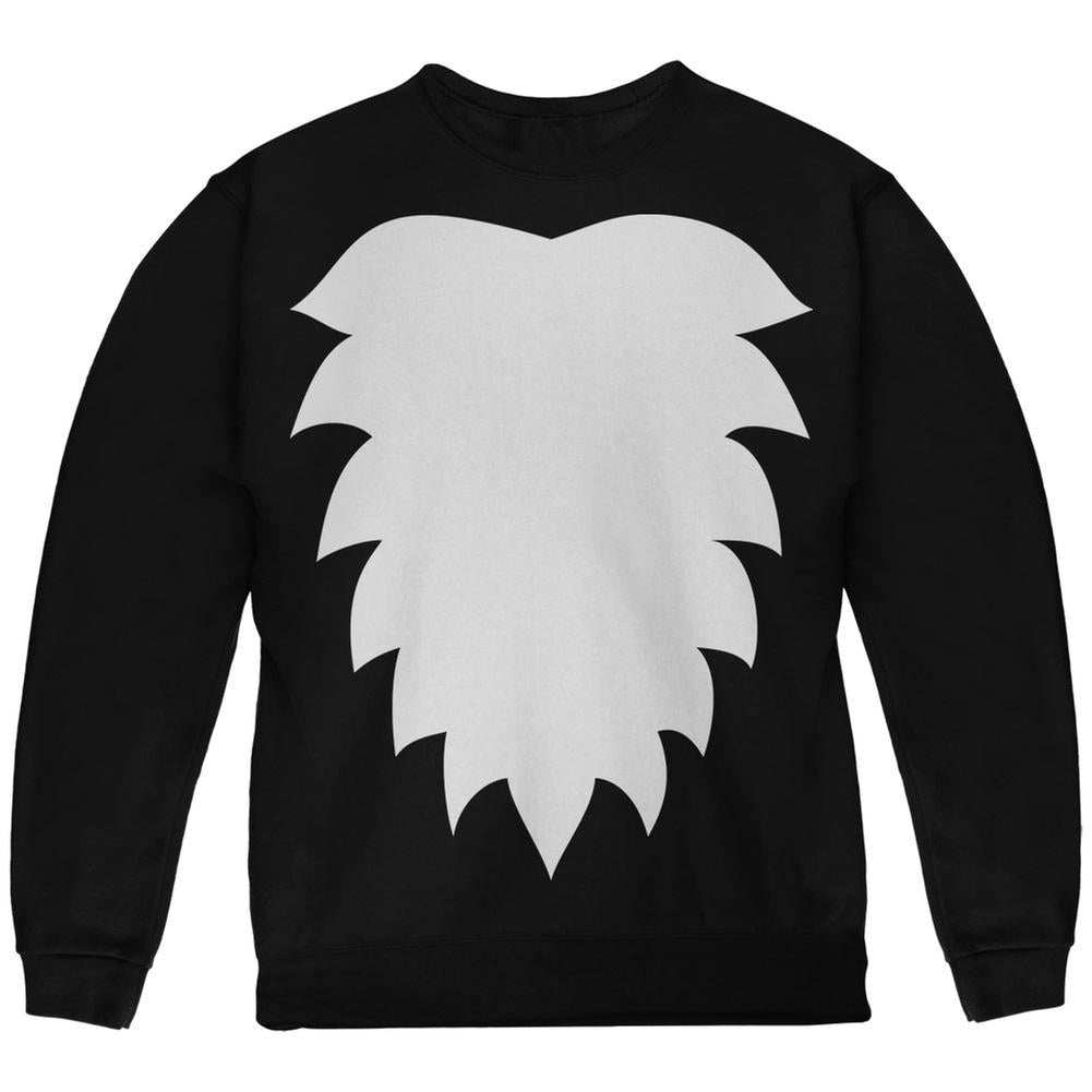 Halloween Costume Skunk Costume Black Youth Sweatshirt Youth Sweatshirts Old Glory LG Black
