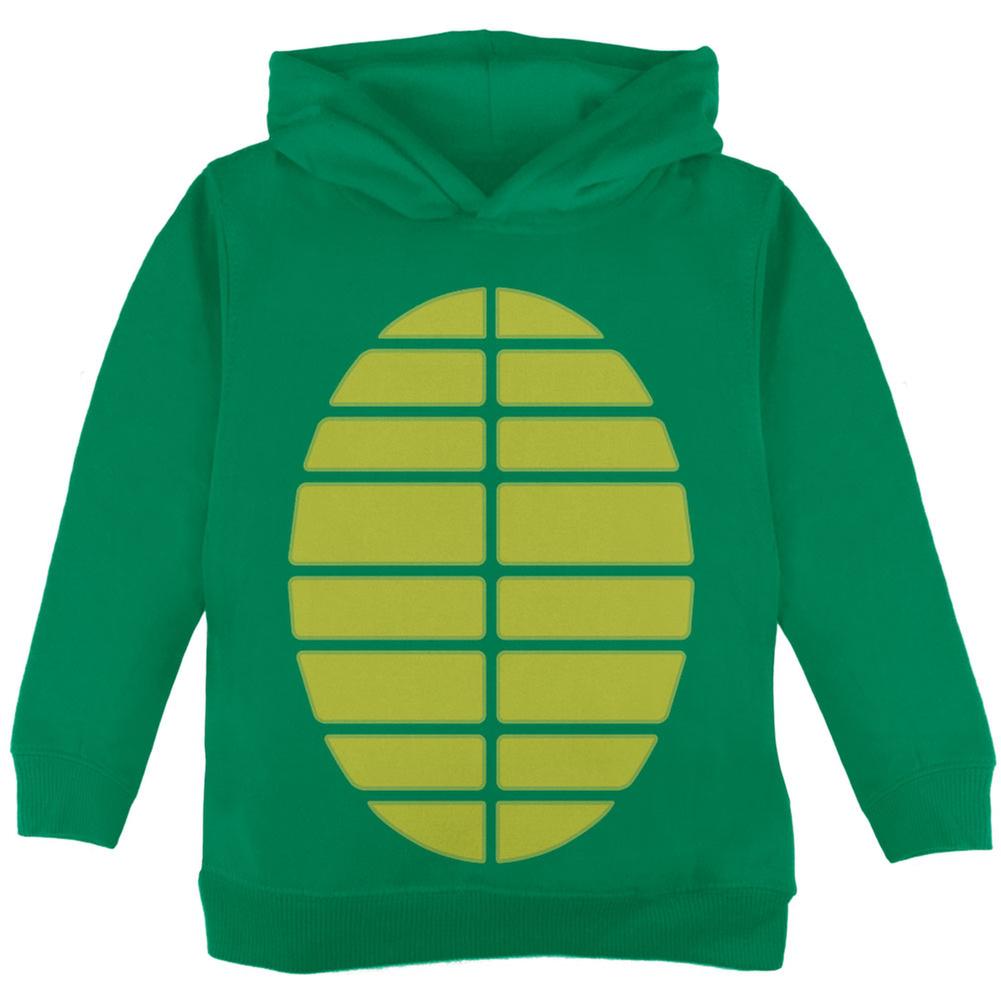 Halloween Costume Turtle Costume Green Toddler Hoodie Toddler Hoodies Old Glory 2T Green
