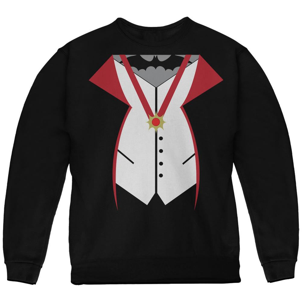 Halloween Vampire Costume Black Youth Sweatshirt Youth Sweatshirts Old Glory