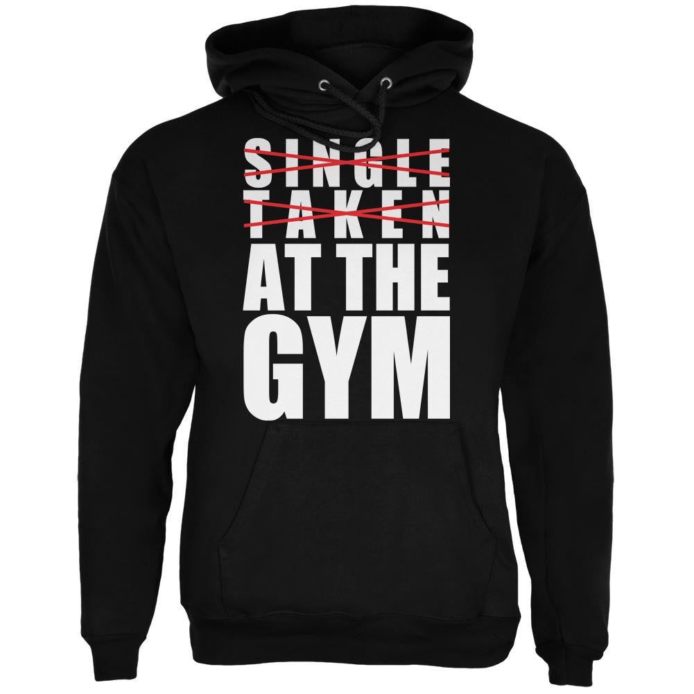Training Single Taken At The Gym Black Adult Hoodie Men's Hoodies Old Glory 2XL Black