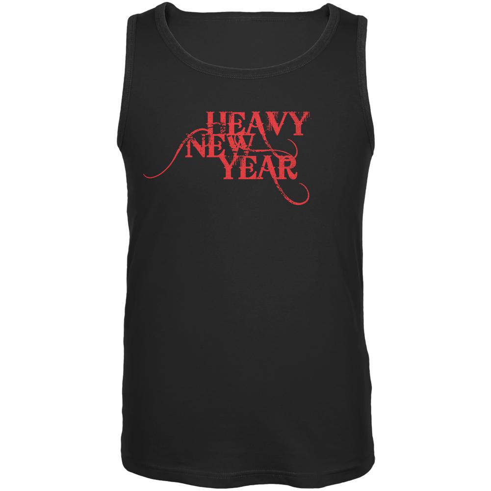 Heavy Metal New Year Black Adult Tank Top Men's Tank Tops Old Glory 2XL Black