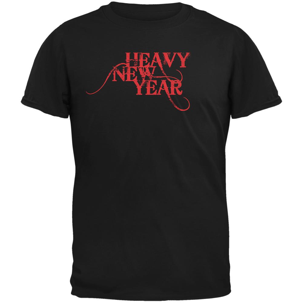 Heavy Metal New Year Black Youth T-Shirt Youth T-Shirts Old Glory LG Black