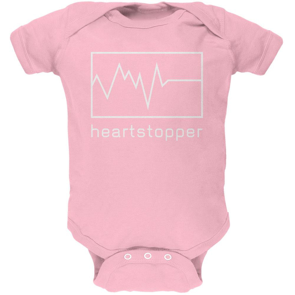 Valentine's Day Heartstopper Light Blue Soft Baby One Piece Baby One Piece Old Glory