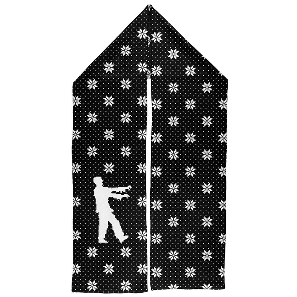 Zombie Ugly Christmas Warm Fleece Scarf Scarves & Boas Old Glory