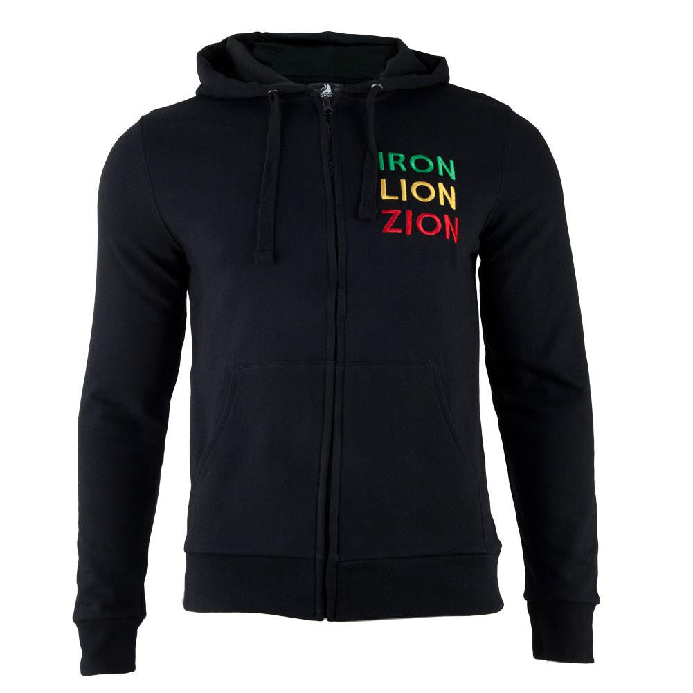 Bob Marley - Lion Adult Zip-Up Hoodie Men's Hoodies Bob Marley SM Black