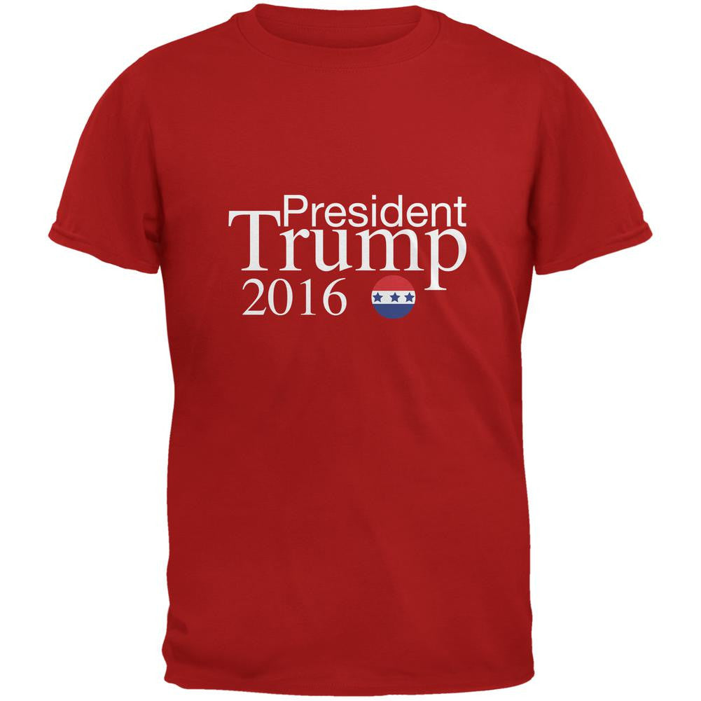 Election President Trump 2016 Red Adult T-Shirt Men's T-Shirts Old Glory 2XL Red