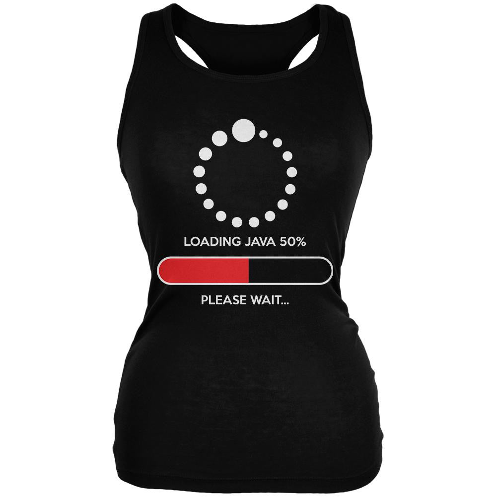 Installing Java Coffee Funny Black Juniors Soft Tank Top Juniors Tank Tops Old Glory 2XL Black