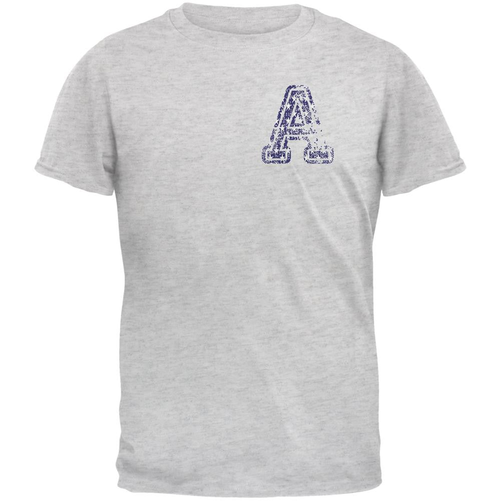 American Boy Light Heather Grey Adult T-Shirt Men's T-Shirts Old Glory 2XL Grey