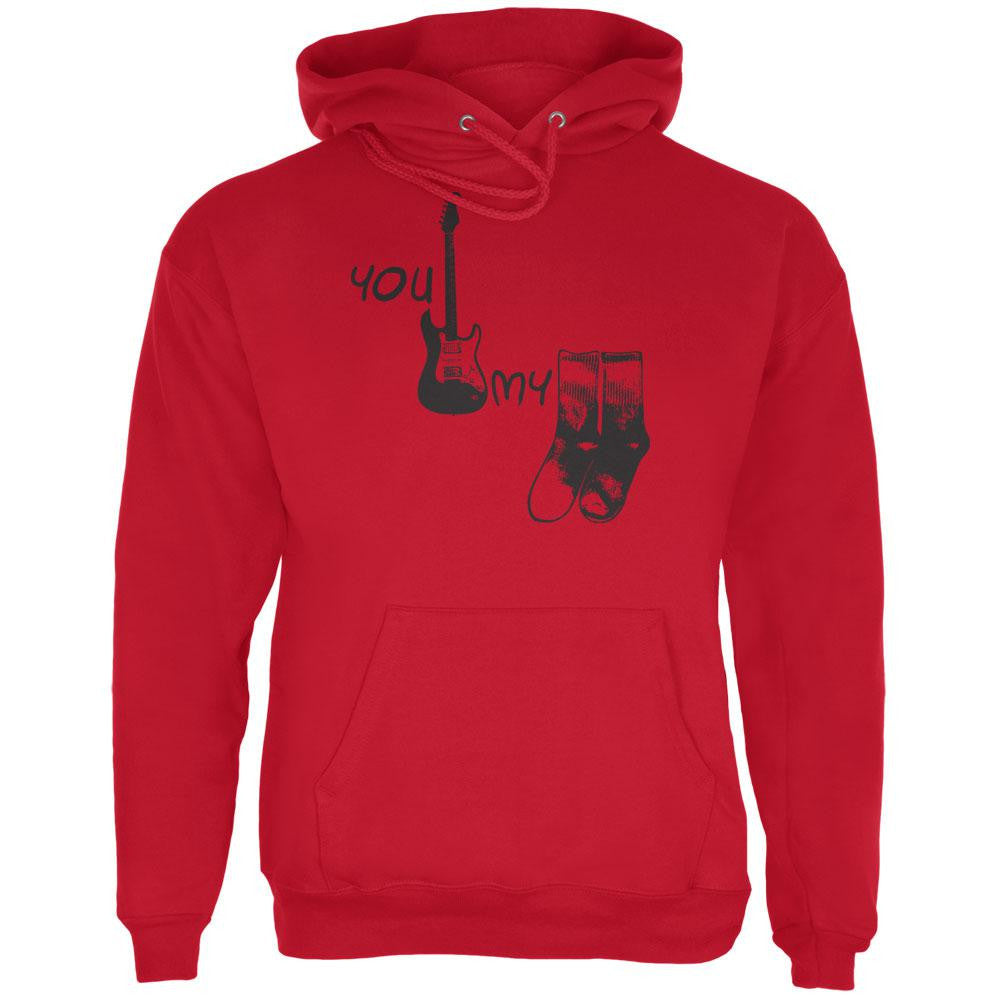 You Rock My Socks Red Adult Hoodie Men's Hoodies Old Glory 2XL Red