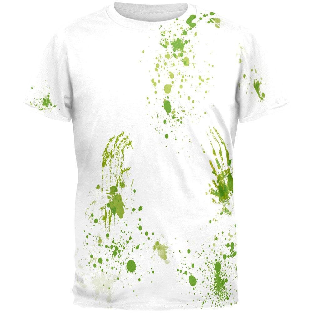 St Patricks Leprechaun Killer All Over Adult T-Shirt Men's T-Shirts Old Glory 2XL Multi