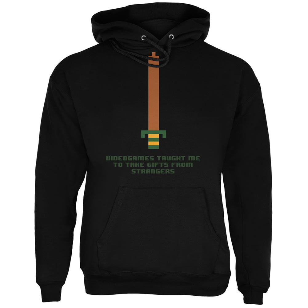 Video Games Gifts From Strangers Black Adult Hoodie Men's Hoodies Old Glory 2XL Black