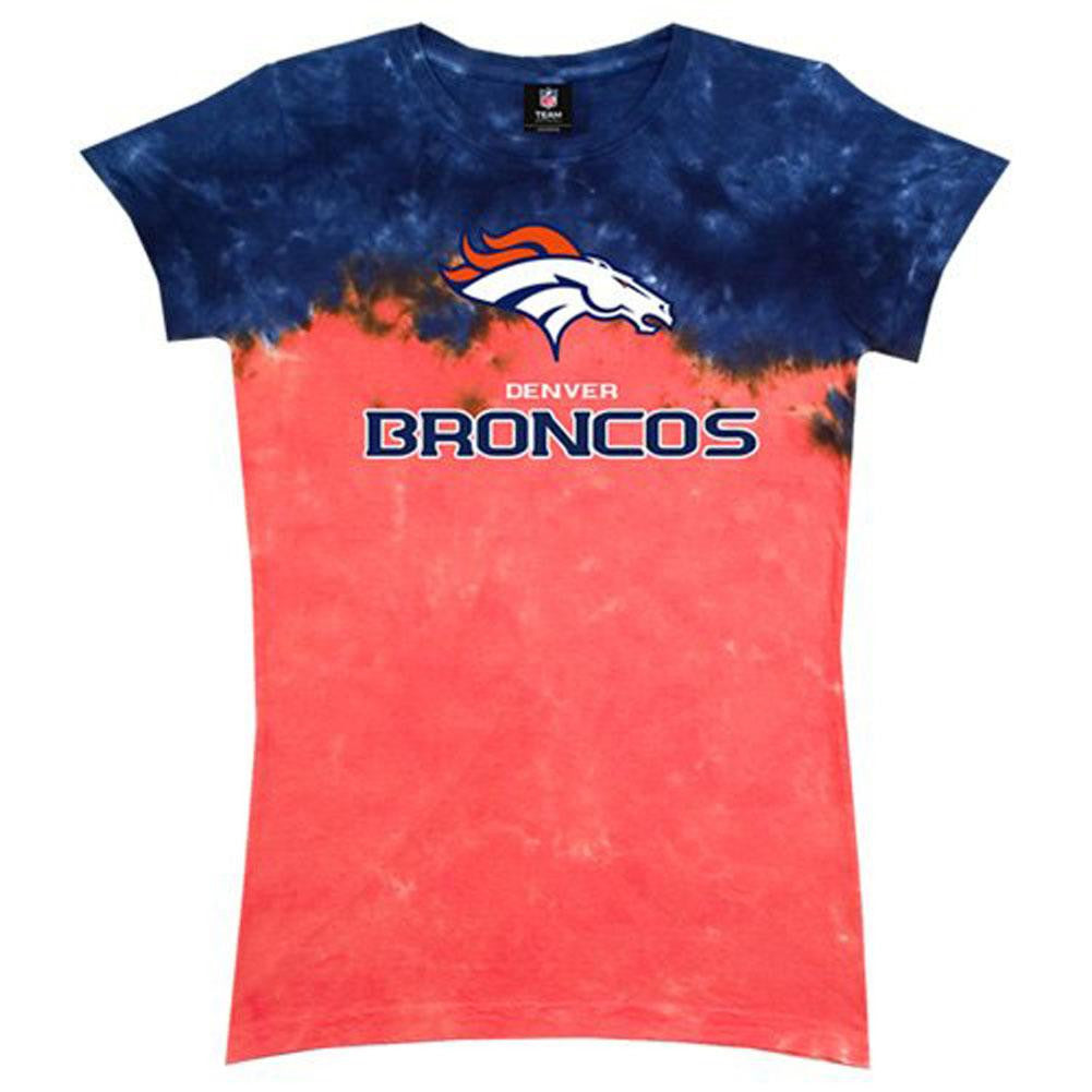 Denver Broncos - Banded Logo Juniors T-Shirt Juniors T-Shirts Denver Broncos SM Multi