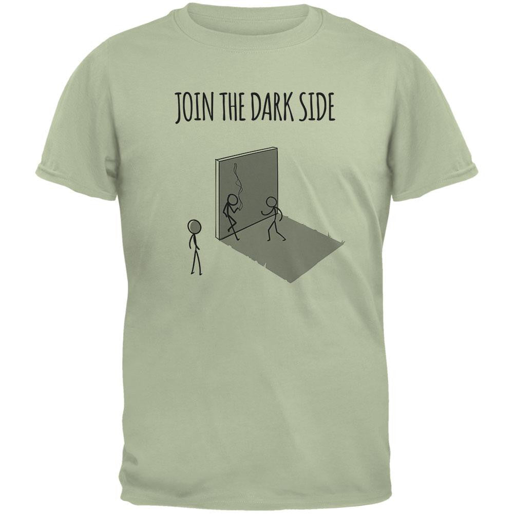 Join the Dark Side Serene Green Adult T-Shirt Men's T-Shirts Old Glory 2XL Green