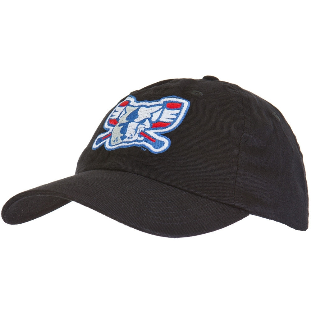 Richmond Riverdogs Black Mad Dog Baseball Cap Adjustable Baseball Caps Old Glory