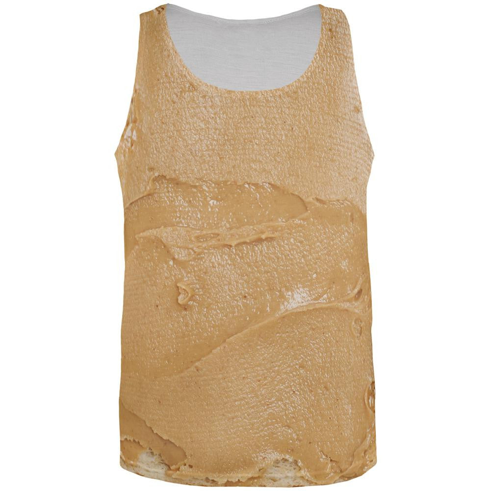 Halloween Peanut Butter Costume All Over Adult Tank Top Men's Tank Tops Old Glory 2XL Multi