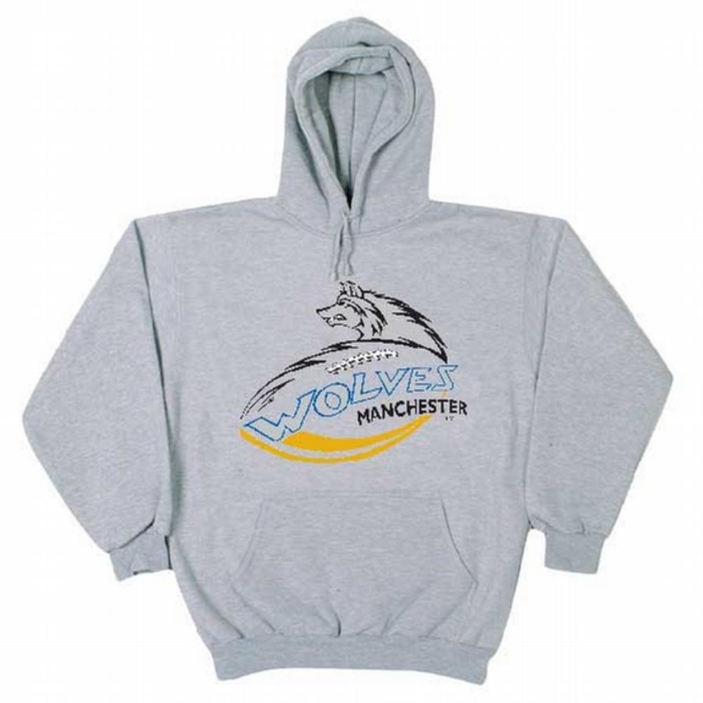 Logo Hoodie - Light Heather Men's Hoodies Old Glory