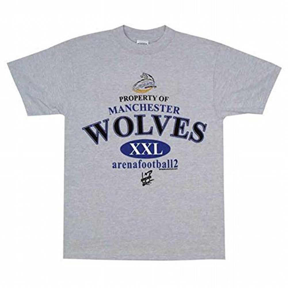 Manchester Wolves - Property Of Youth T-Shirt Youth T-Shirts Manchester Wolves LG Grey