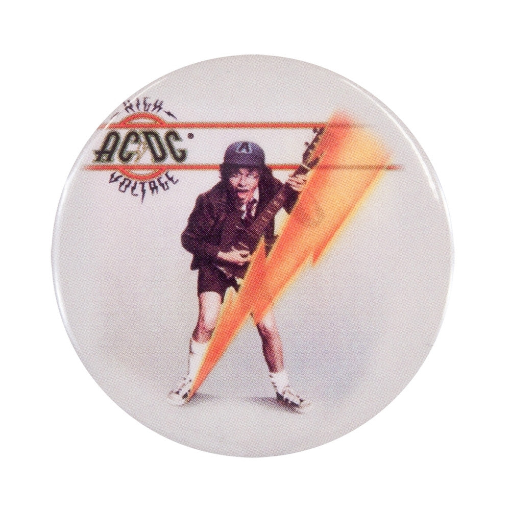 AC/DC - High Voltage Button Buttons Old Glory OS Multi