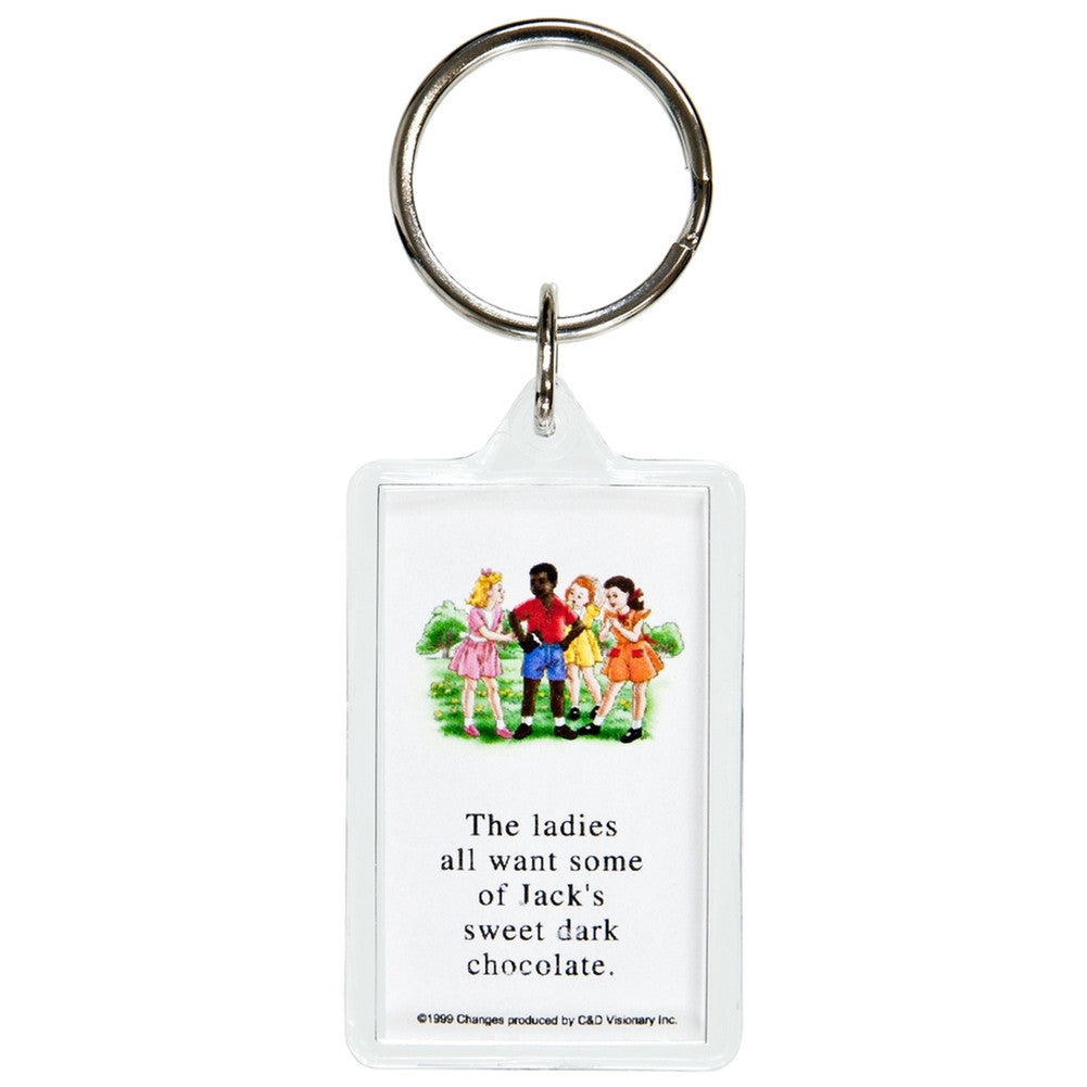 Childhood - Dark Chocolate Keychain Keychains Old Glory