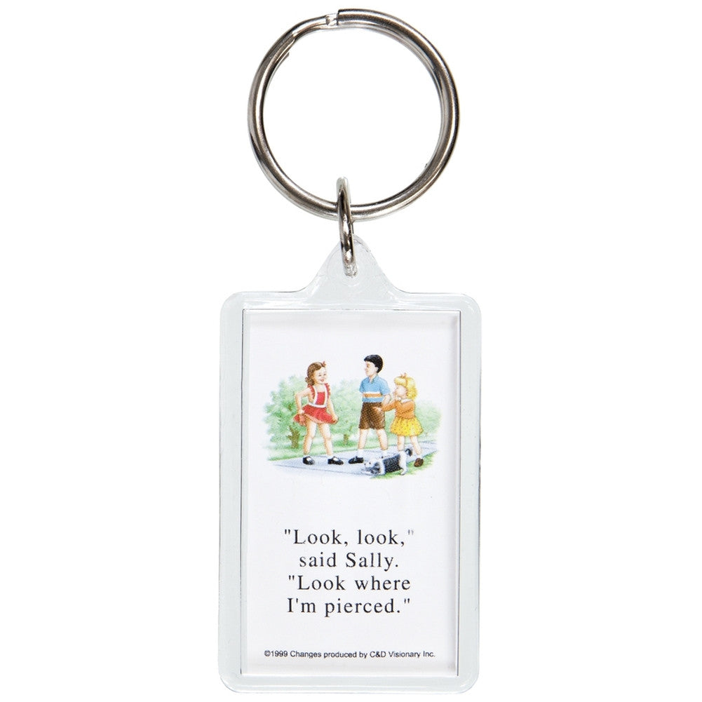 Childhood - Pierced Keychain Keychains Old Glory