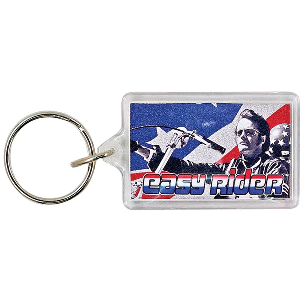 Easy Rider - Captain America Keychain Keychains Old Glory OS Blue