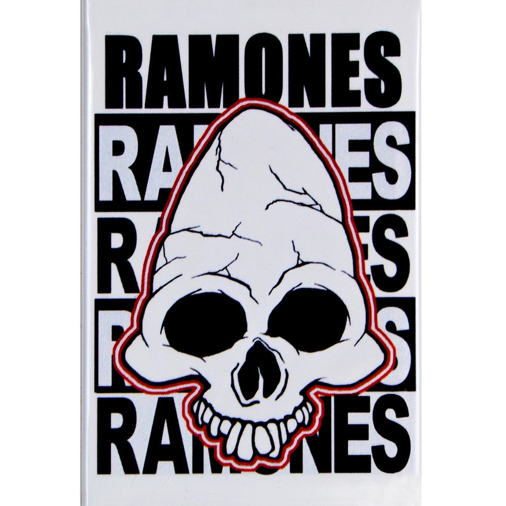Ramones - Skull Magnet Refrigerator Magnets Old Glory