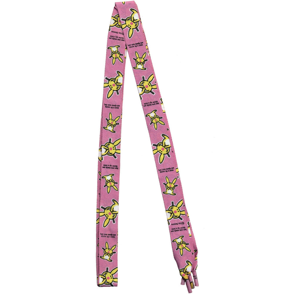Happy Bunny - Throw Up Shoelaces Shoelaces Old Glory