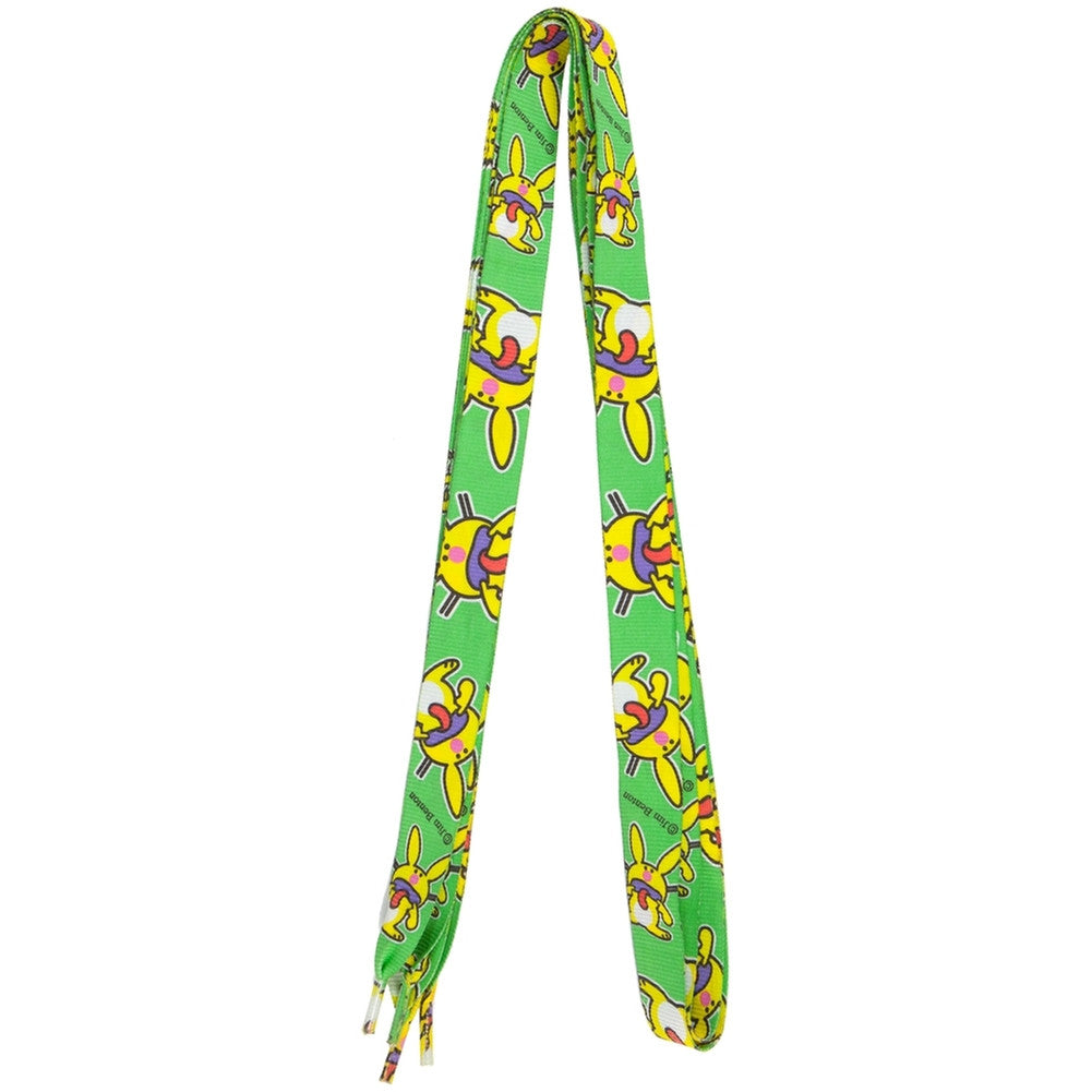 Happy Bunny - Tongue Shoelaces Shoelaces Old Glory