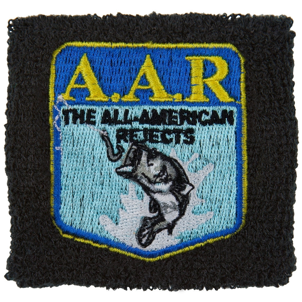 All-American Rejects - Fish Wristband Wristbands Old Glory OS Black