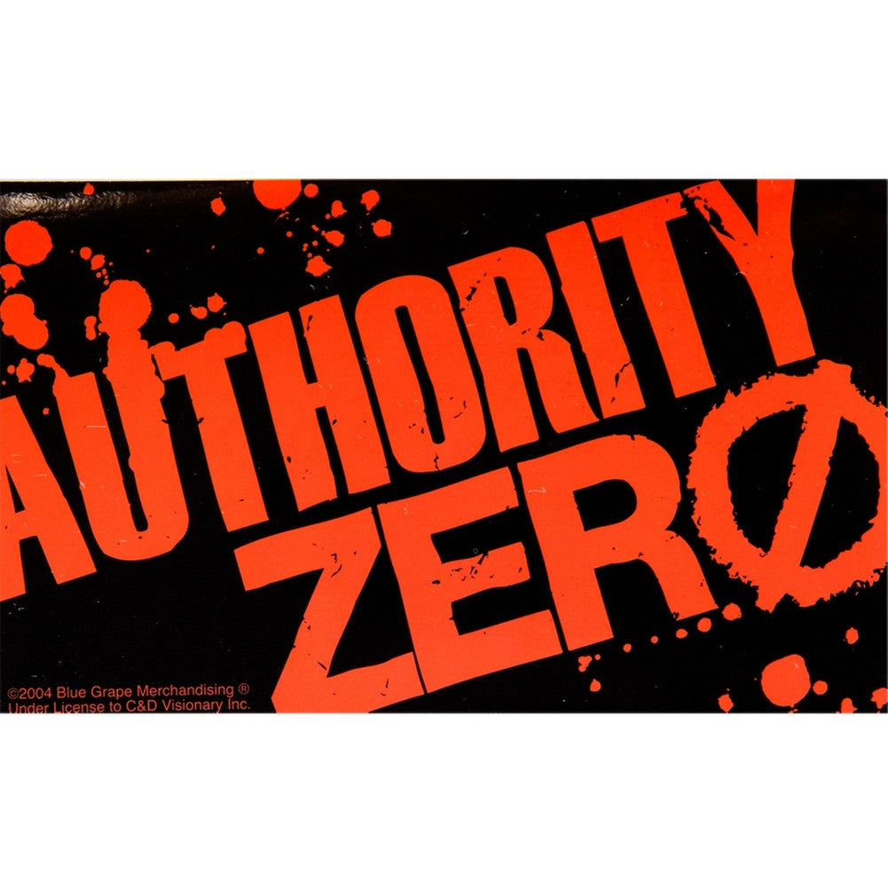 Authority Zero Splatter Logo Decal Old Glory