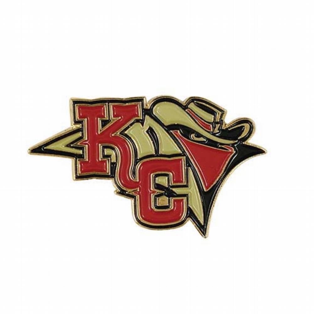 Kansas City Outlaws Away Logo - Die Cut Lapel Pin Collectible Pins Old Glory