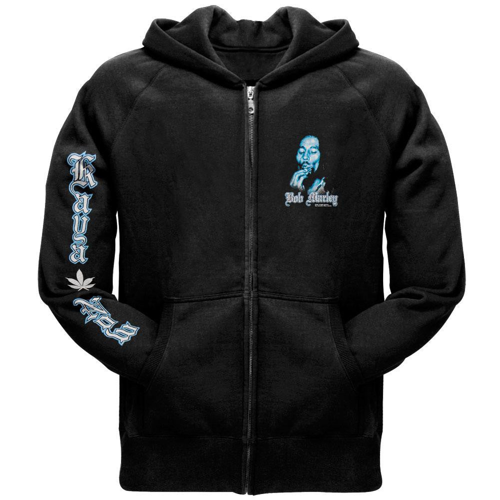 Bob Marley - Kaya Now Black Zip Hoodie Men's Hoodies Bob Marley 2XL Black