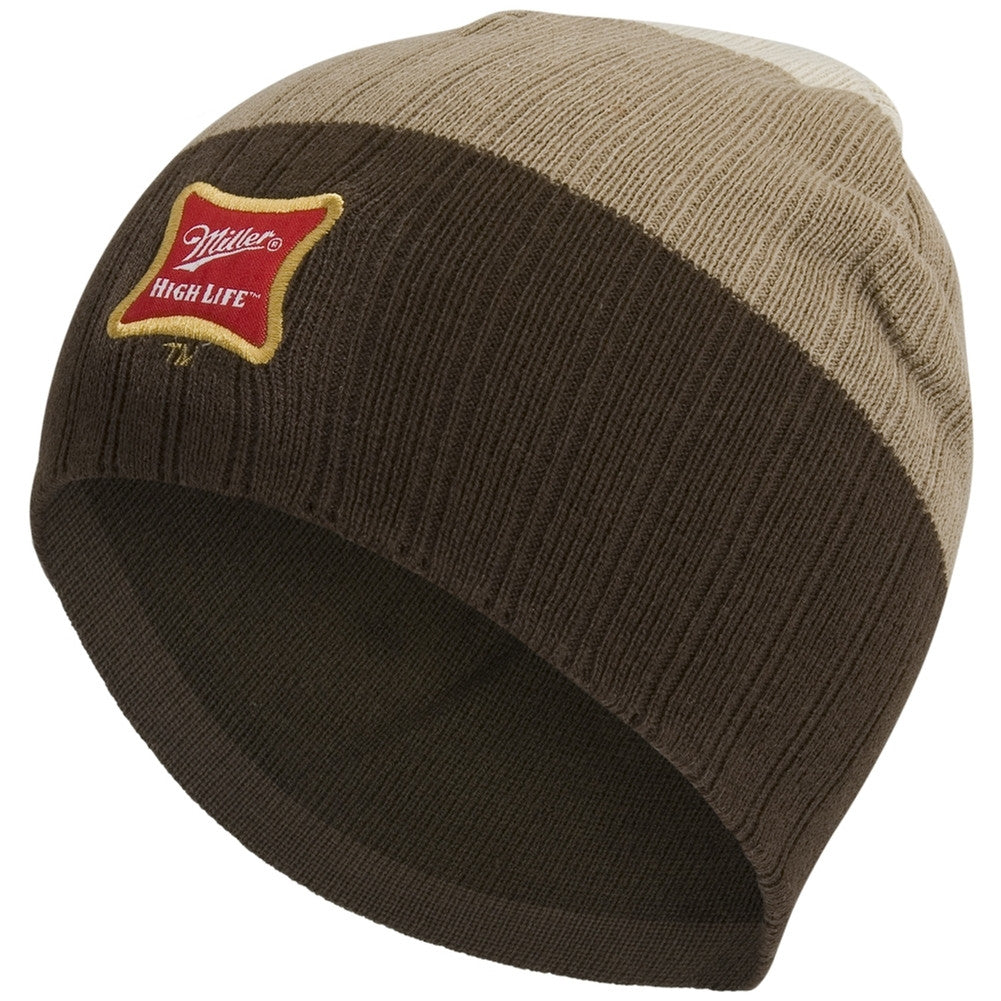 Miller - Tri-Color - Stripped Knit Hat Knit Hats Old Glory OS Tan