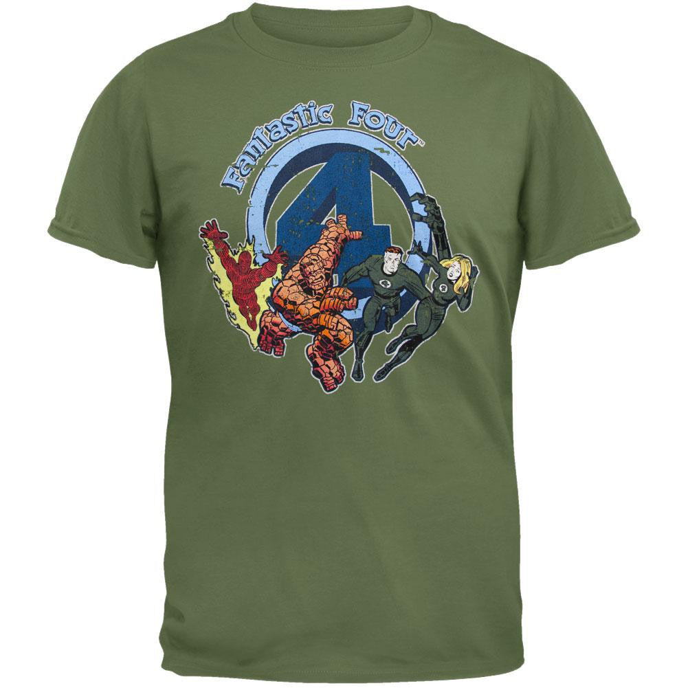 Fantastic Four - Gangs Way T-Shirt Men's T-Shirts Fantastic 4