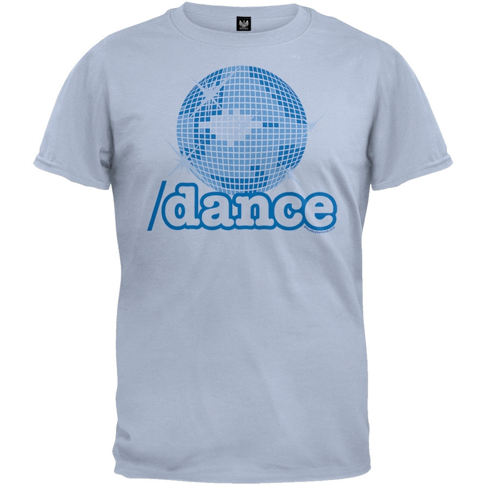 Disco Ball Dance T-Shirt Large Men's T-Shirts Old Glory LG Colorless