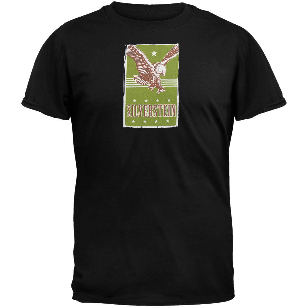 Silverstein - Eagle T-Shirt Men's T-Shirts Silverstein LG Black