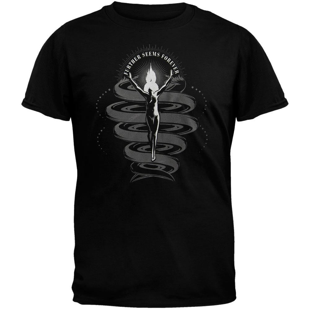 Further Seems Forever - Spin Girl T-Shirt Men's T-Shirts Further Seems Forever SM Black