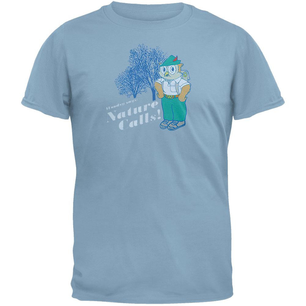 Woodsy Owl - Nature Call T-Shirt Men's T-Shirts Woodsey The Owl