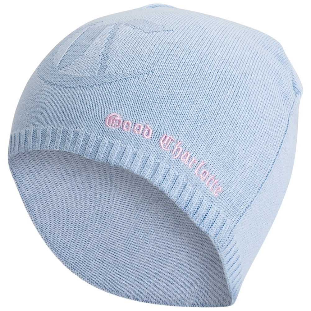 Good Charlotte - Monogram Sky Blue Beanie Knit Hats Old Glory