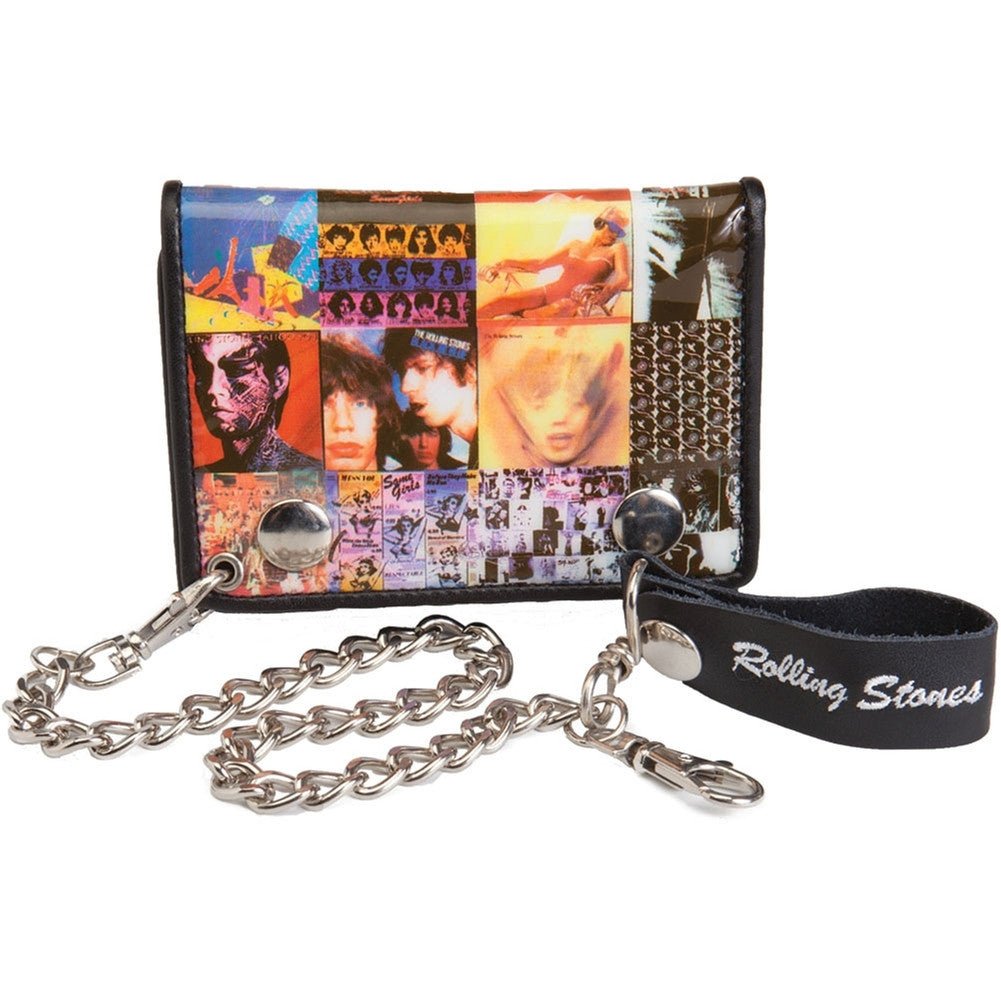 Rolling Stones - Albums Wallet Wallets Old Glory OS Black