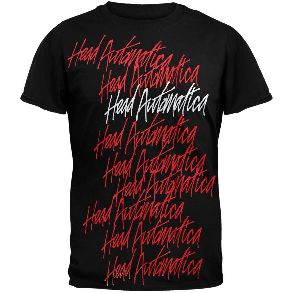 Head Automatica - All Logo Youth T-Shirt Men's T-Shirts Head Automatica MD Black