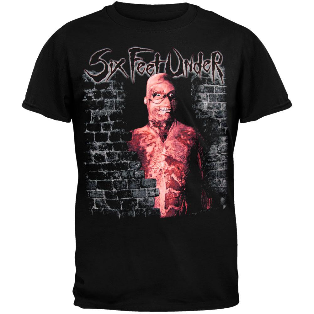 Six Feet Under - Murder Black T-Shirt Men's T-Shirts Six Feet Under SM Black