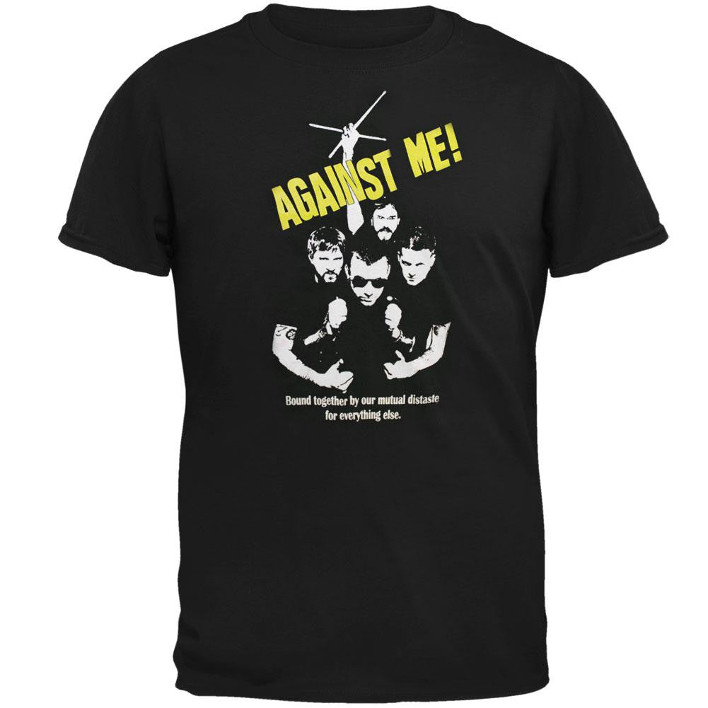 Against Me - Master Logo T-Shirt Men's T-Shirts Against Me SM Black