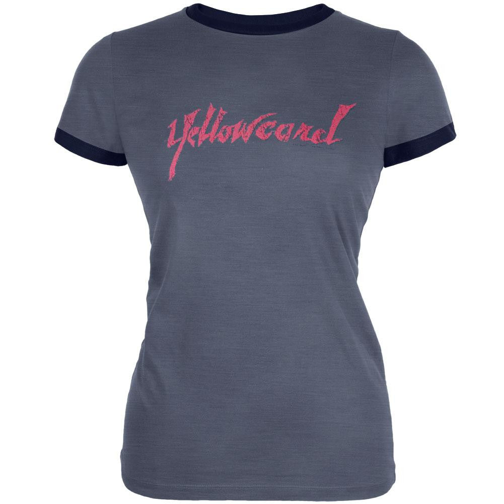 Yellowcard - Sexy Too Juniors Ringer T-Shirt Juniors T-Shirts Yellow Card