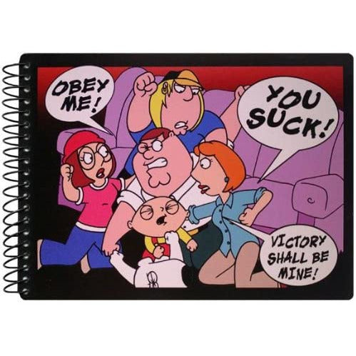 Family Guy - Collage Notebook Notebooks/Journals Old Glory