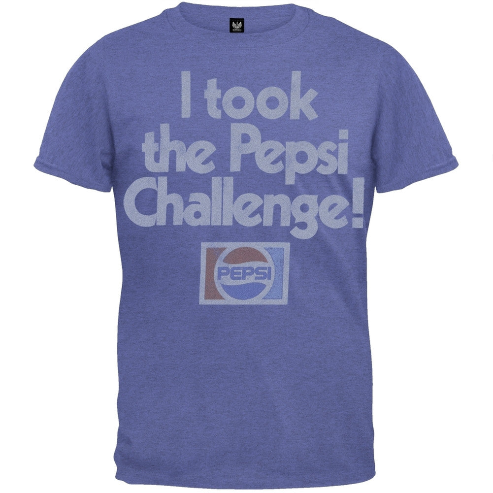 Pepsi - Challenge Soft T-Shirt Men's T-Shirts Pepsi MD Blue