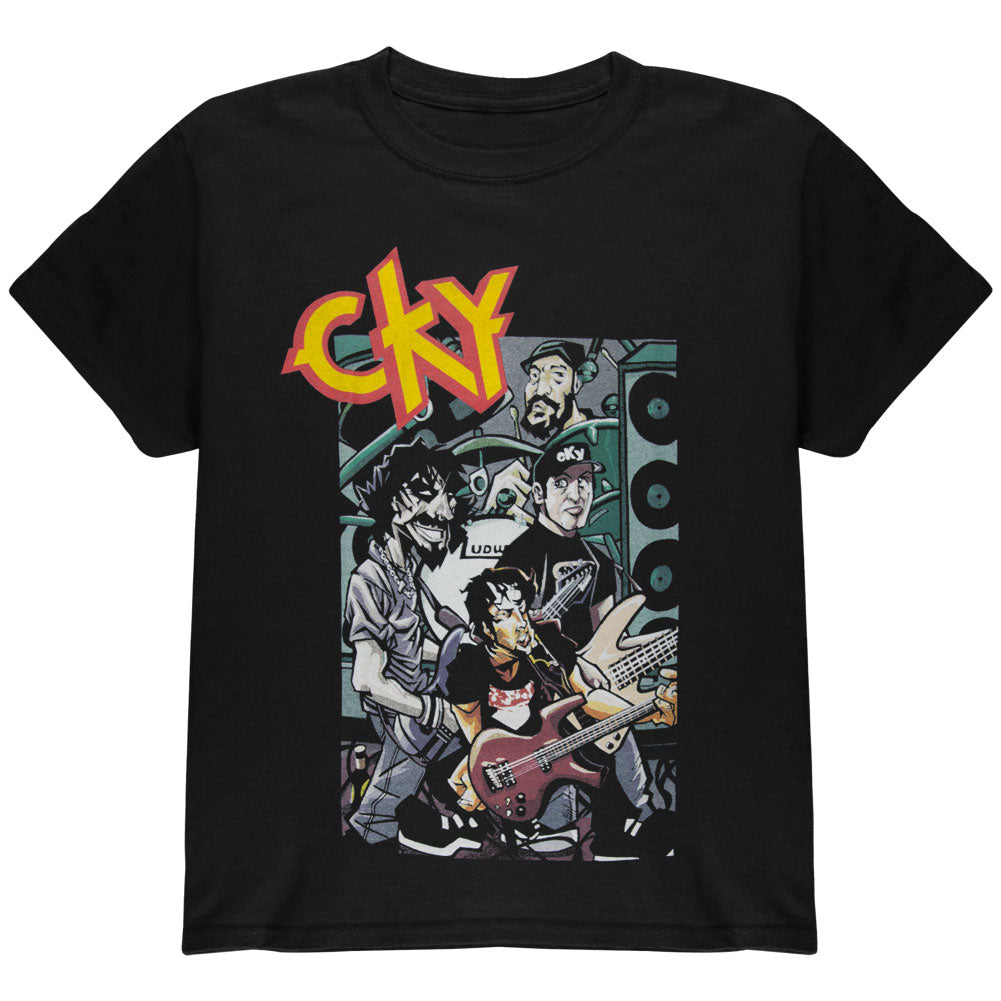 CKY - Cartoon Youth T Shirt Youth T-Shirts CKY