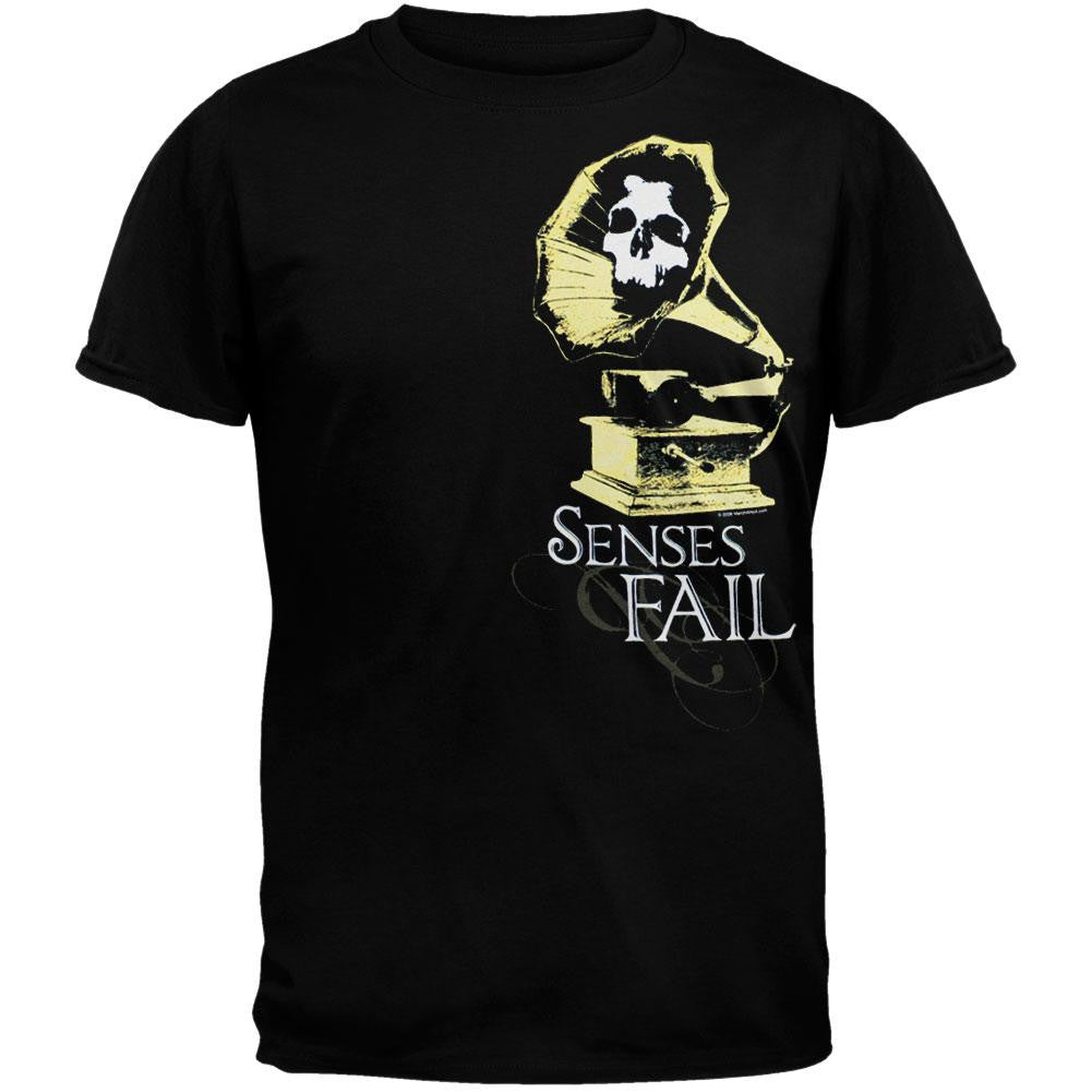 Senses Fail - Phonograph Youth T-Shirt Youth T-Shirts Senses Fail XL Black